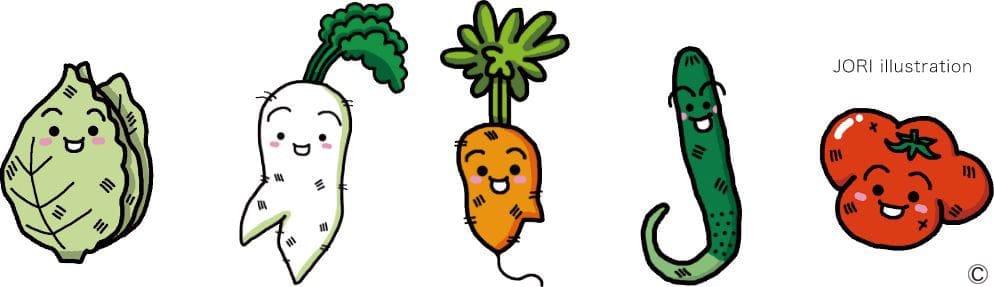 野菜キャラクターイラスト